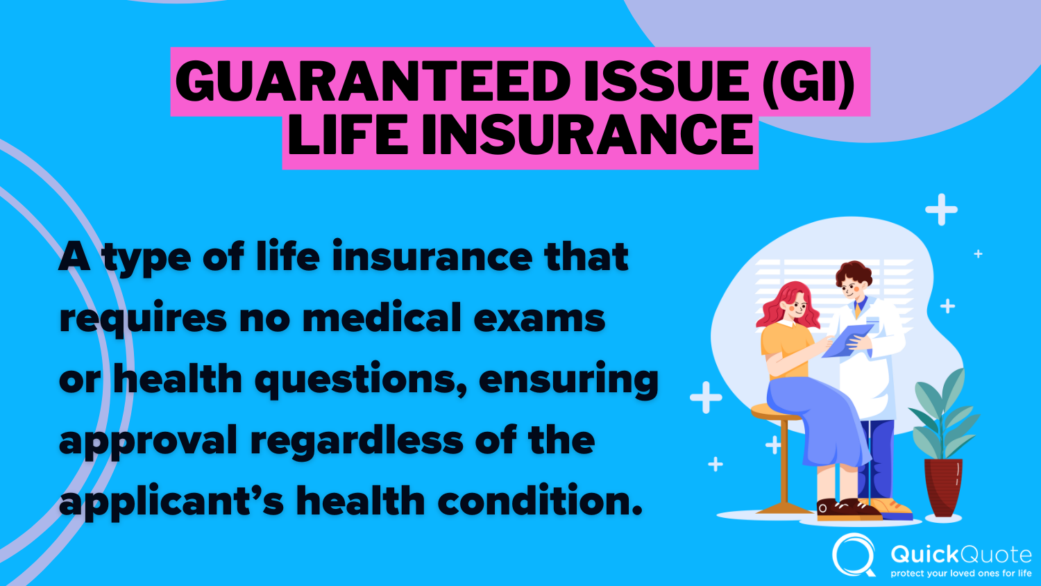 Guaranteed Issue (GI) Life Insurance Definition Card: How To Get Life Insurance With a Terminal Illness