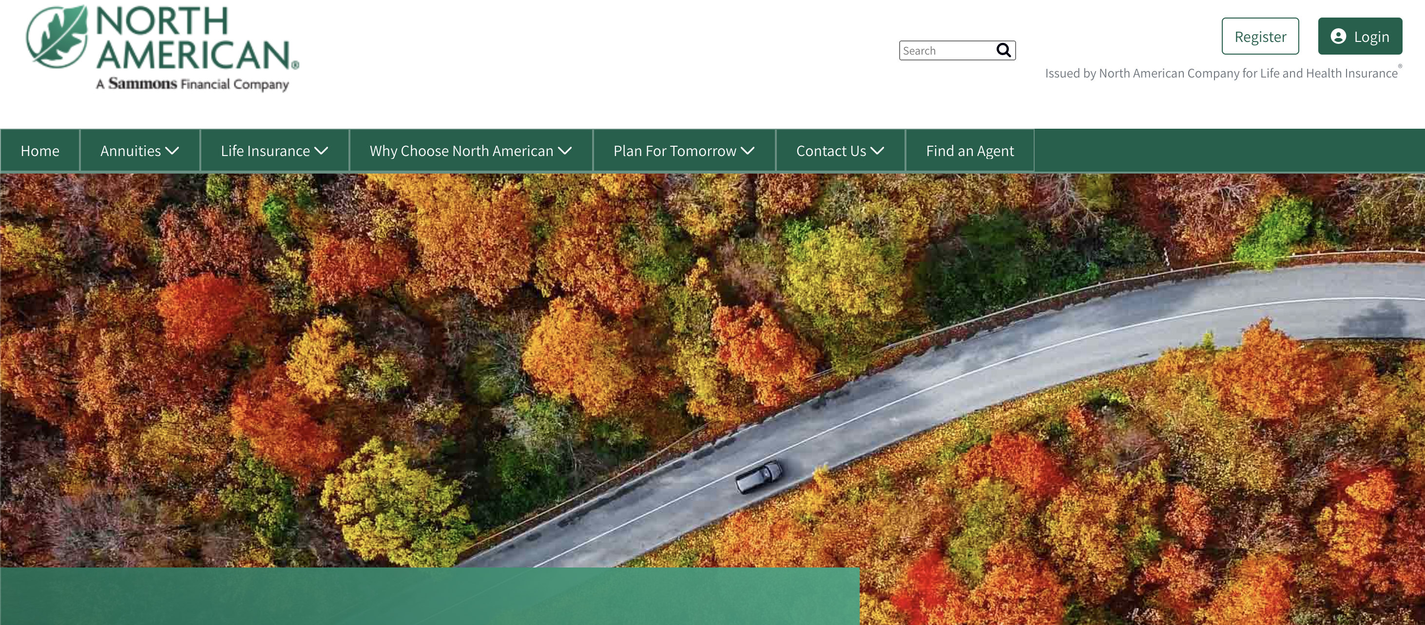 Provider Screenshot: AIG vs. North American Life Insurance